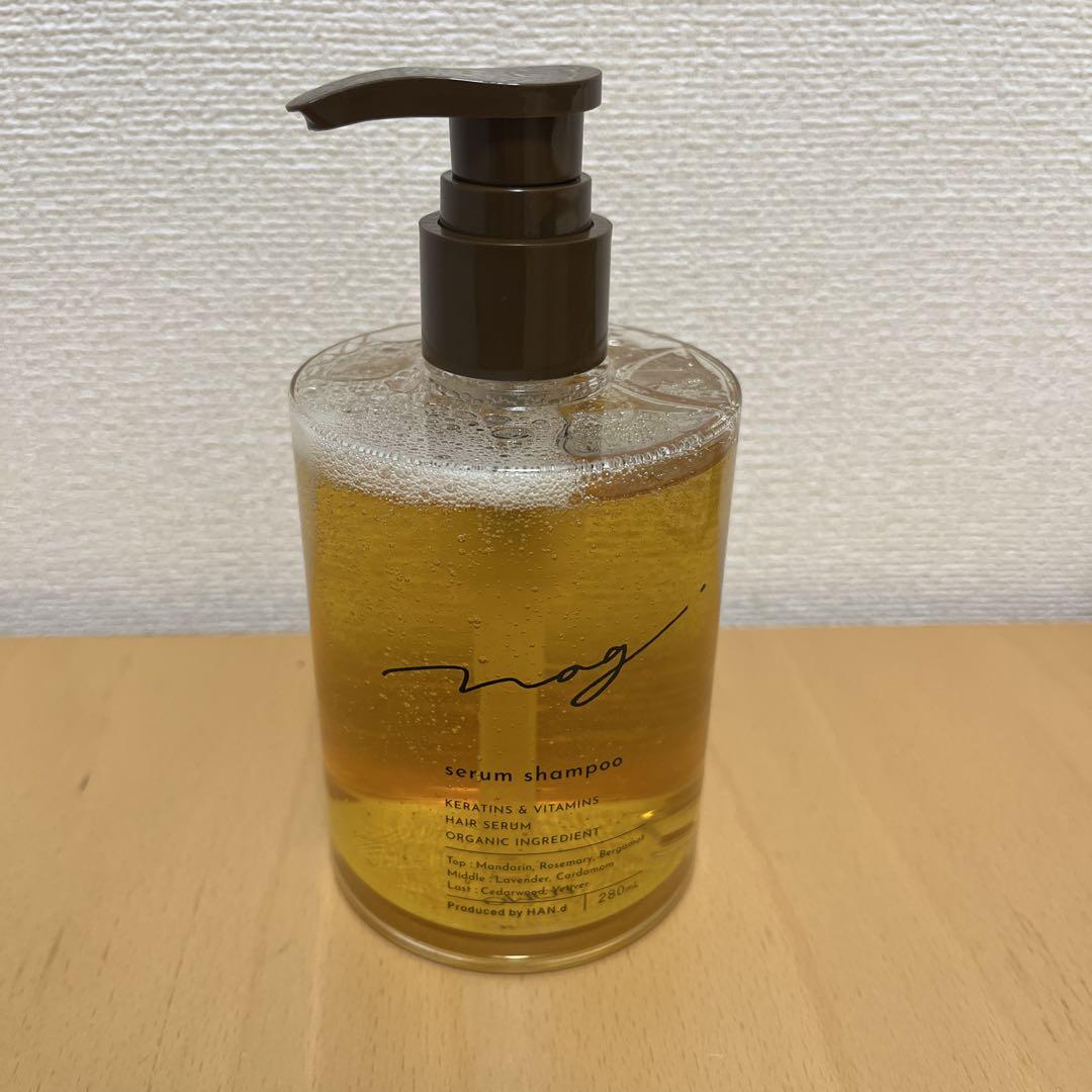 nag. セラムシャンプー 280mL 本体＋詰替えセット Amazon | HAN.d nag. ナグドット セラム シャンプー 詰替