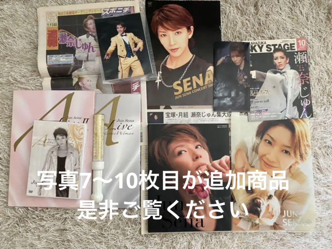 【豪華17点】宝塚　瀬名じゅん　DVD合計4本 BOX 写真集