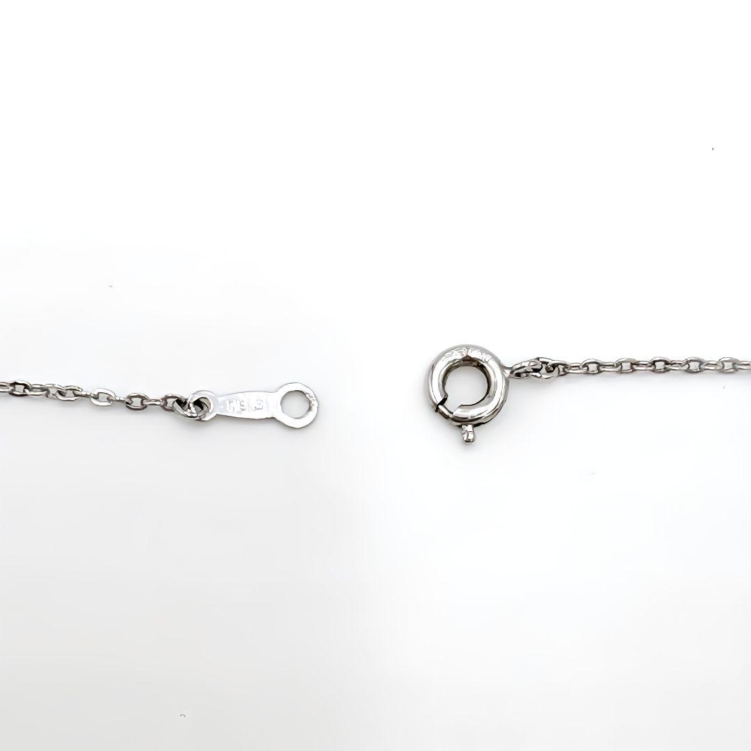美品 MIKIMOTO アコヤ真珠ネックレス SIL刻印 シルバー