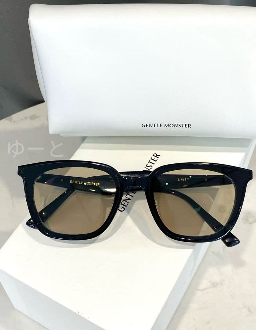 GENTLE MONSTER スクエアサングラス LILIT 茶色新品、♥