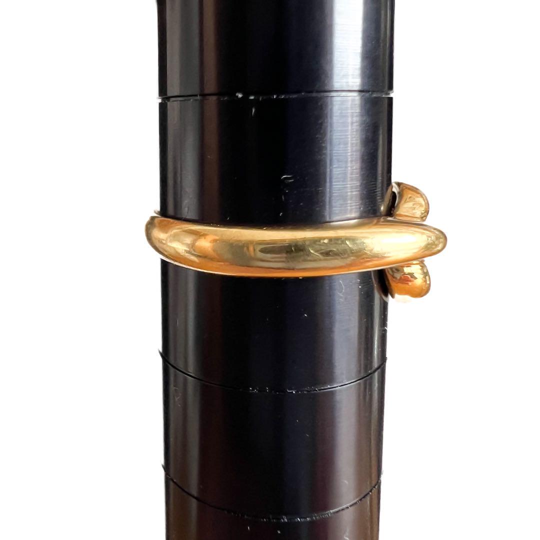 Vendome Aoyama K18 リング ダイヤモンド ピンキーリング 4号