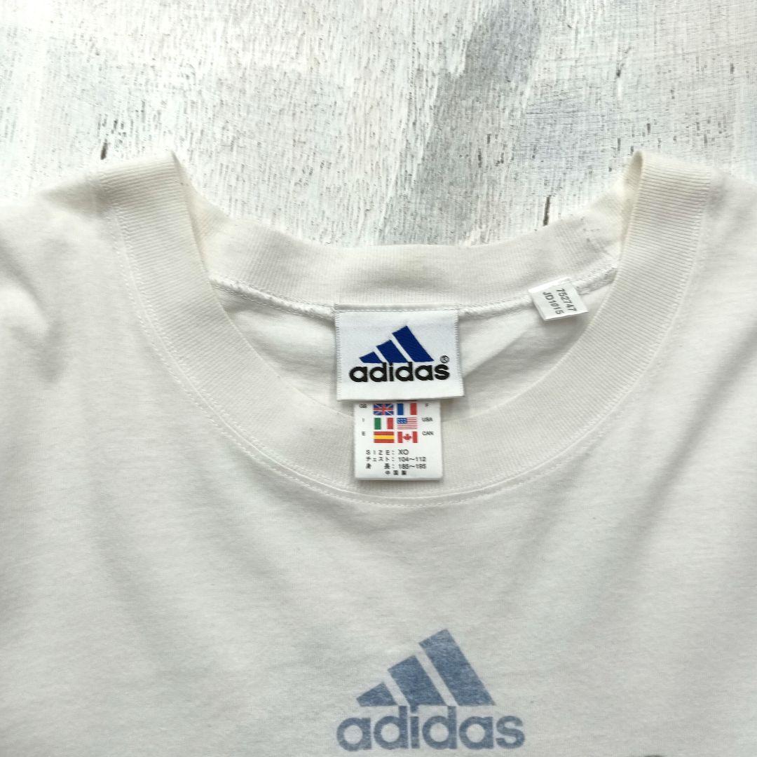 S1037◆FC東京 1999年 記念 Tシャツ XO adidas ホワイト