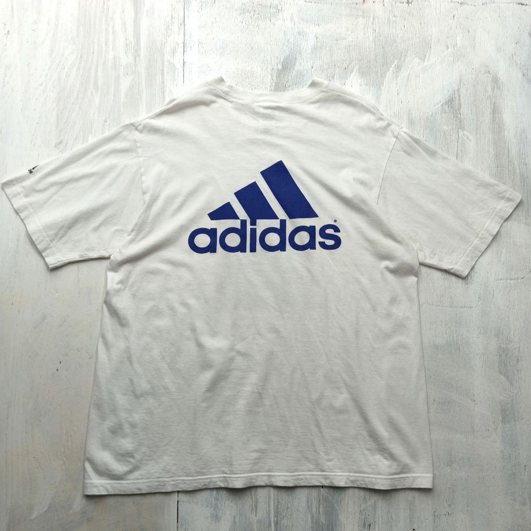 S1037◆FC東京 1999年 記念 Tシャツ XO adidas ホワイト