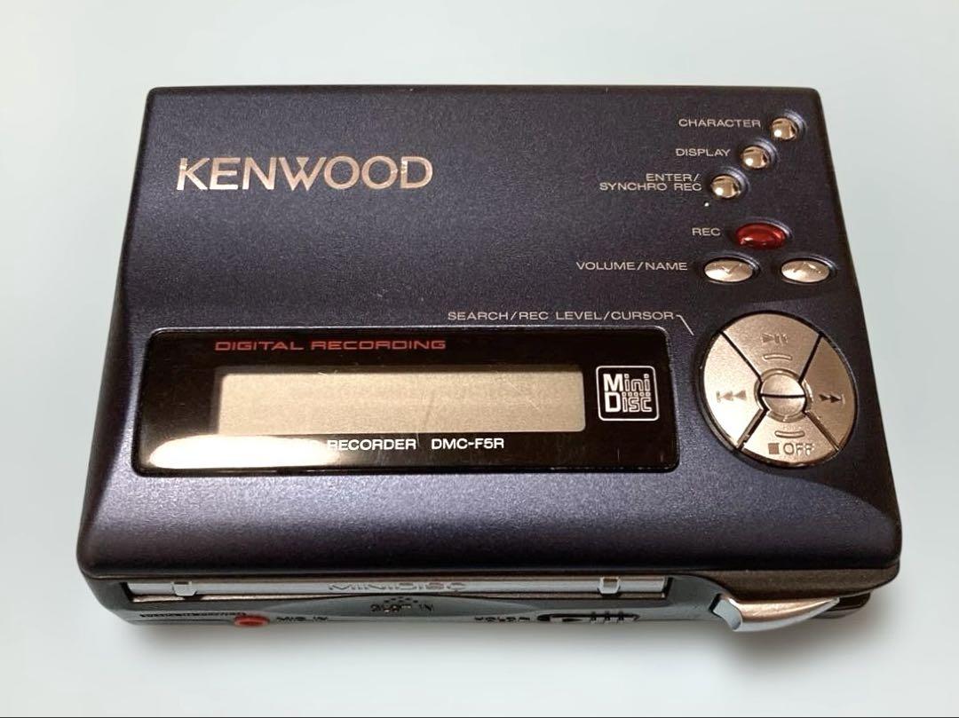 KENWOOD ポータブルMDレコーダー DMC-F５R Amazon.co.jp: KENWOOD ケンウッド MD WALKMAN MDウォークマン