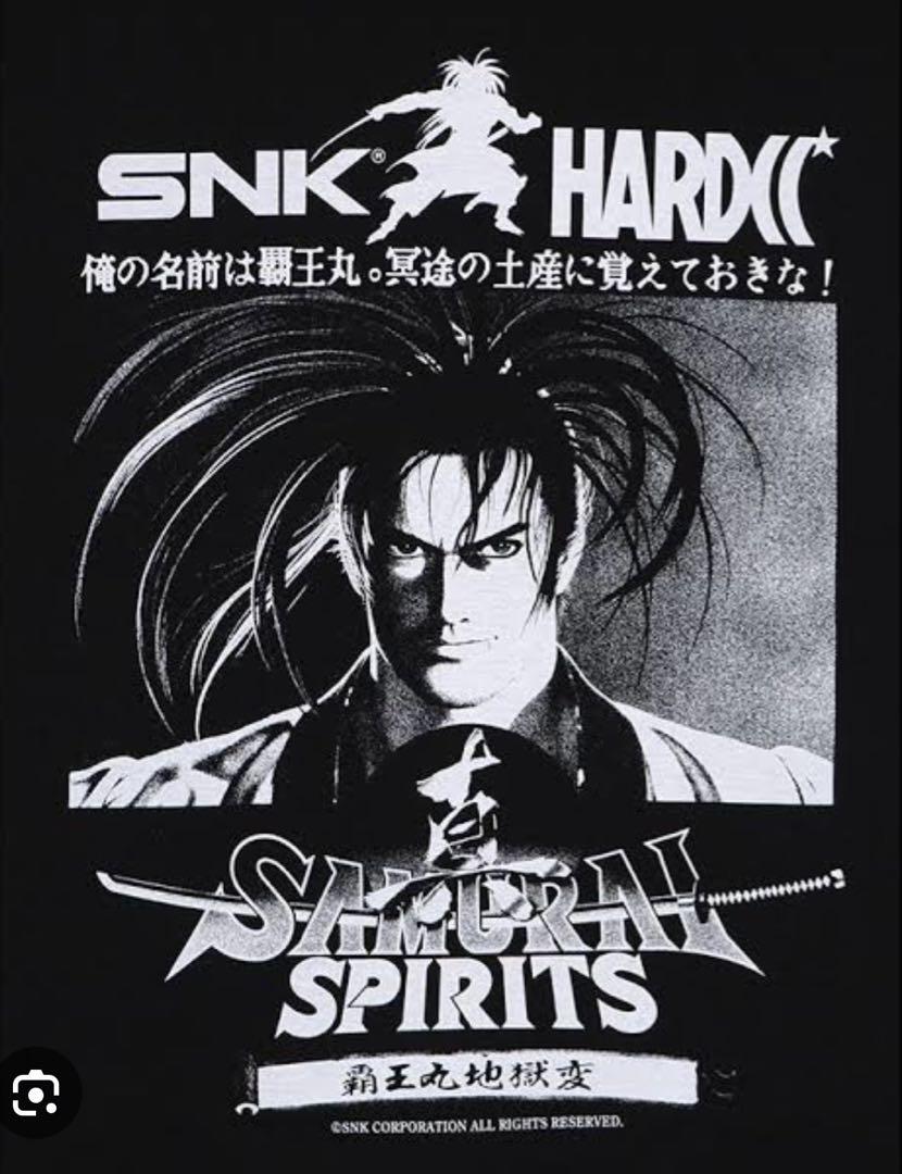 【廃盤】真サムライスピリッツ・覇王丸Tシャツ/XL