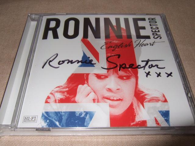RONNIE SPECTOR,新品未開封,RONETTES,直筆サイン入り,CD RONNIE SPECTOR, 新品CD, RONETTES,直筆サイン入りCD