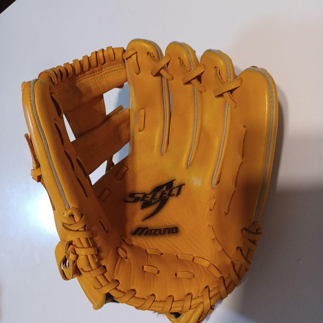 Mizuno 軟式野球グローブ セレクトナイン(袋、新品ボール付き)