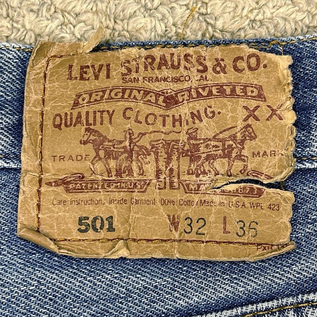 【90s USA Levi's 501 W32 93米国最終モデル】バレンシア