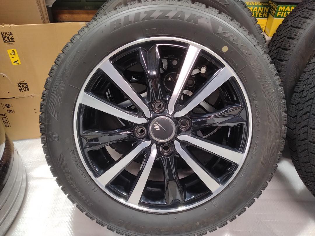 ブリヂストン BLIZZAK VRX2 155/65R14 タイヤホイールセット