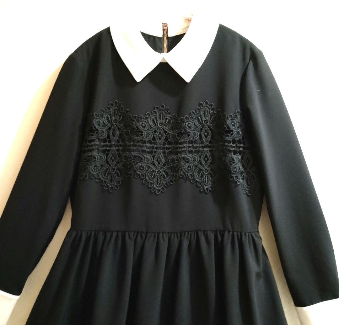 TED BAKER レースワンピース SIZE LL ブラックカラー