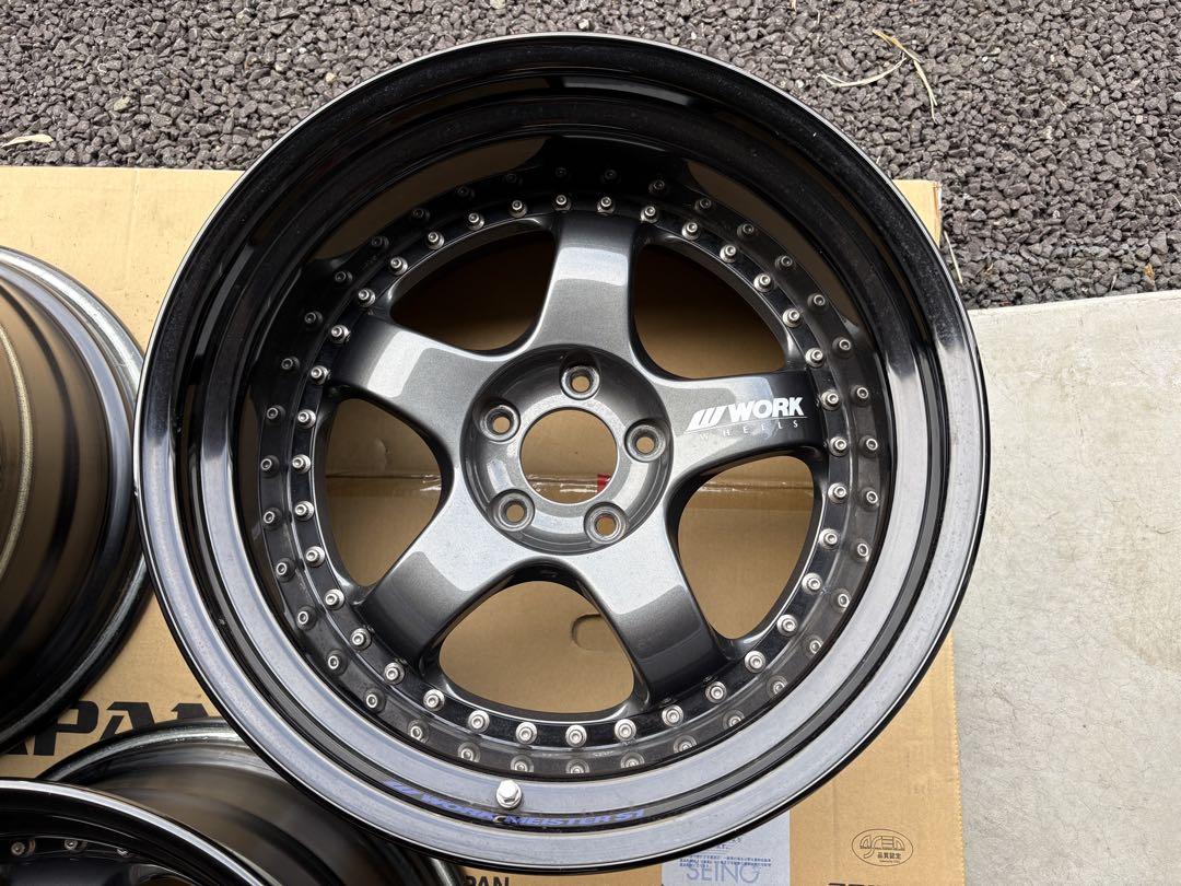 WORK meister S1 3P 18インチ 10.5J +12 ±0