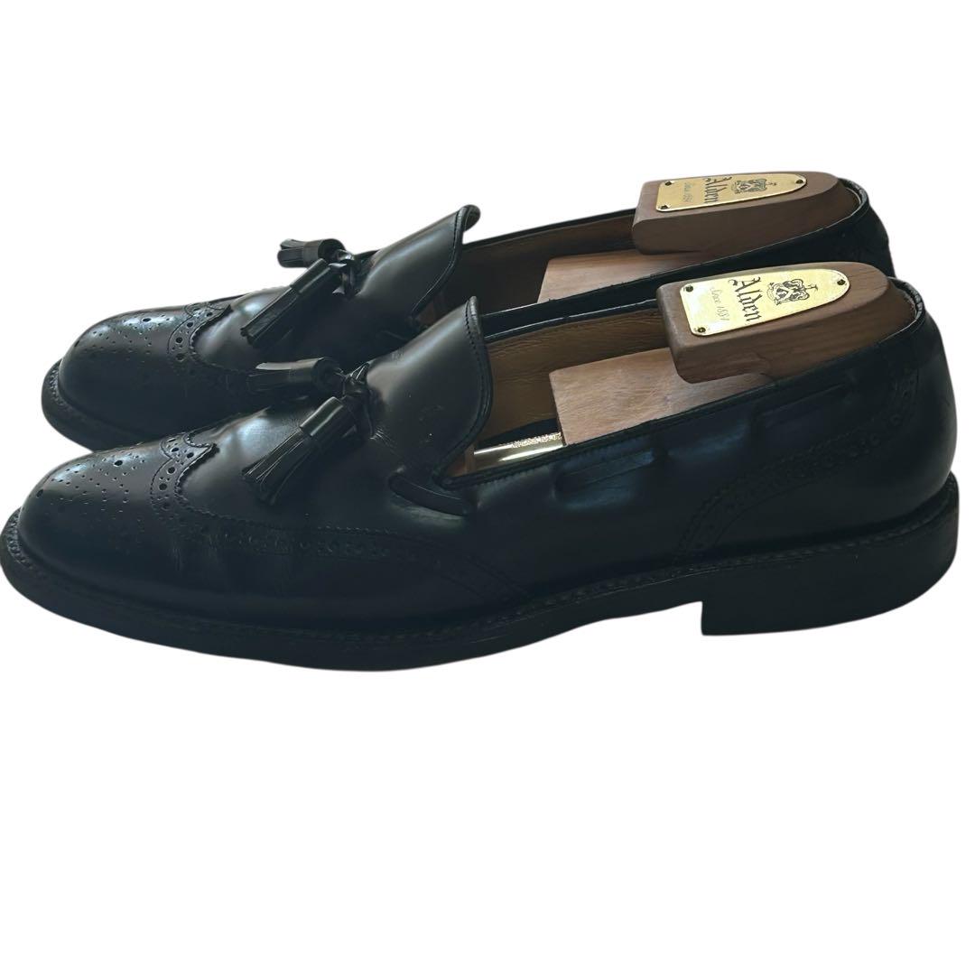 美品 リーガルウイングチップタッセルローファー J647 ブラック