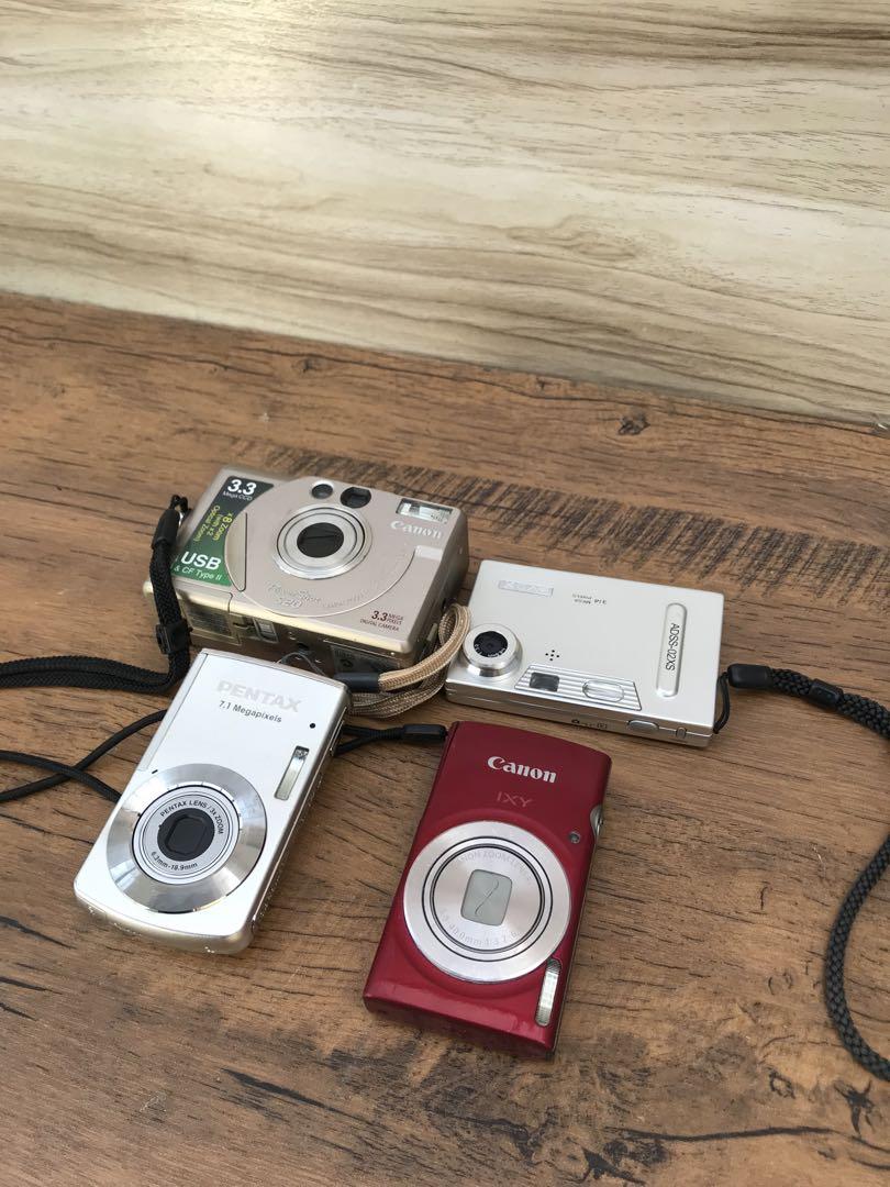 Canon IXY デジカメ 180 などまとめて4個ジャンク(F104) Canon IXY デジカメ 180 などまとめて4個ジャンク(F104)