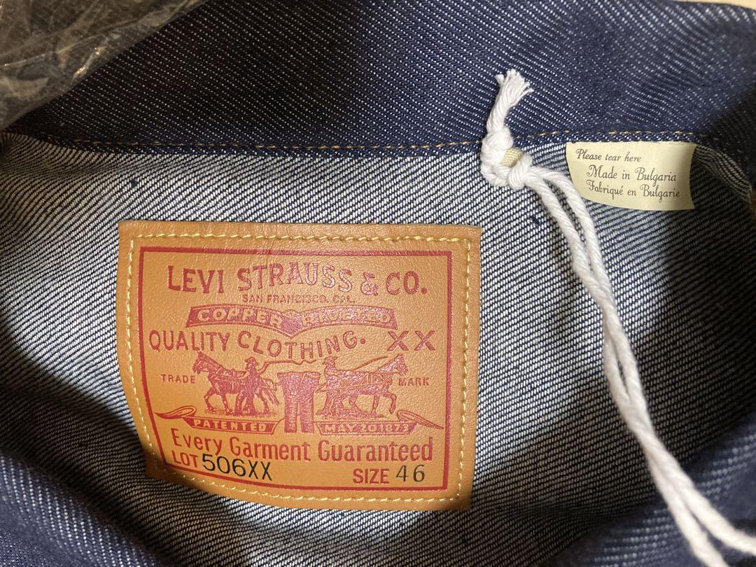LEVI'S VINTAGE CLOTHING 506XX 46 Tバック ジャケット・アウター