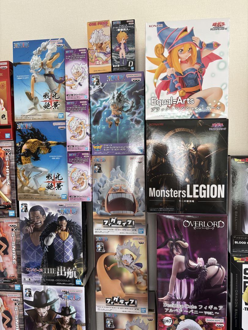 【新品未開封】　フィギュア77体まとめ売り　ワンピース　ドラゴンボール　その他