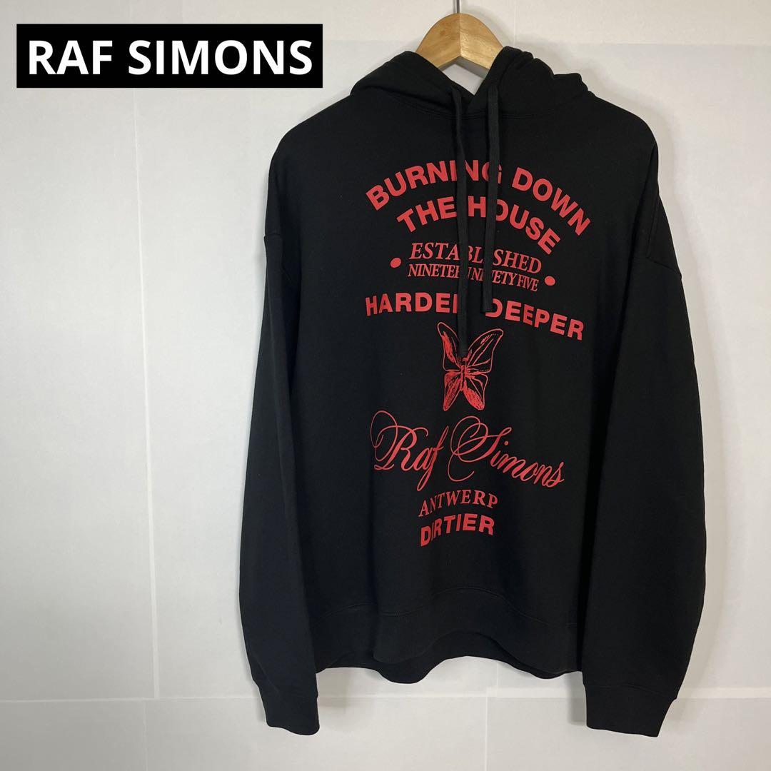 今年も話題の RAF SIMONS ラフシモンズ パーカー HARDER DEEPER ...