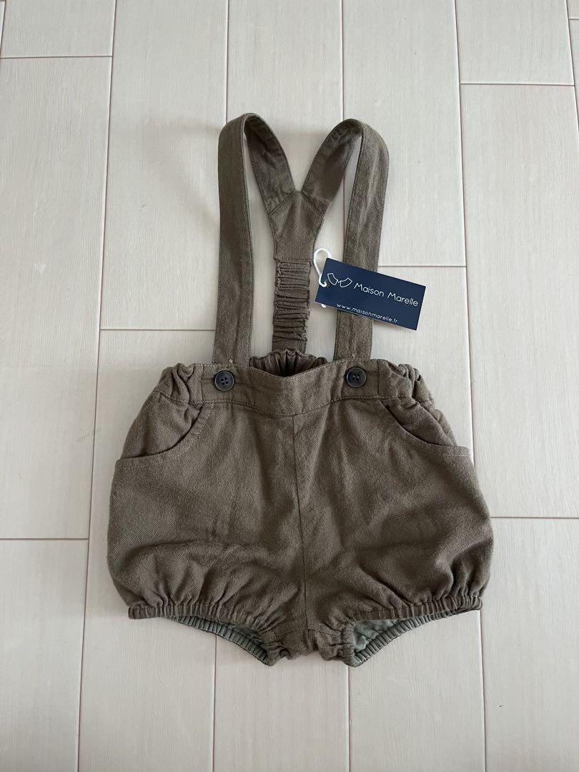 Maison marelle サスペンダーブルマ 24m - ボトムス通販