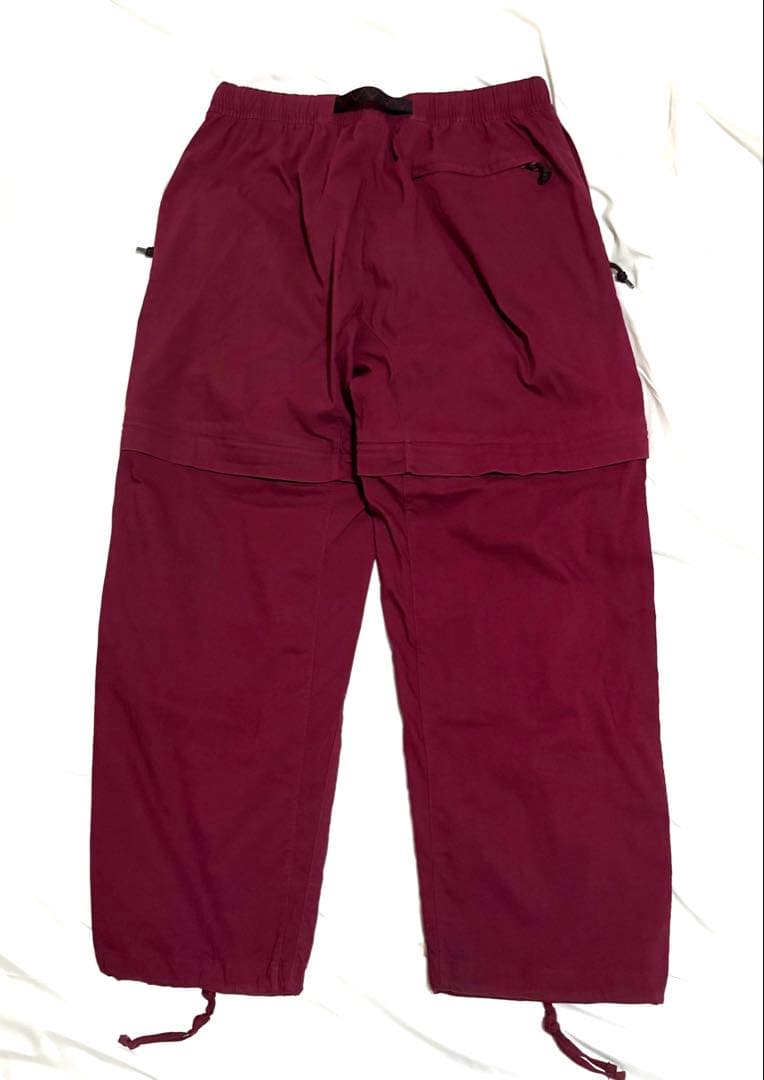 NIKE ACG セパレートパンツ バーガンディ パンツ ウエスト調整　M