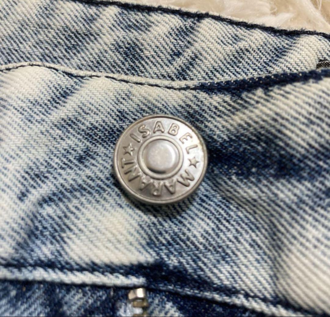 ISABEL MARANT テーパードデニムパンツ ウォッシュ加工 - メルカリ