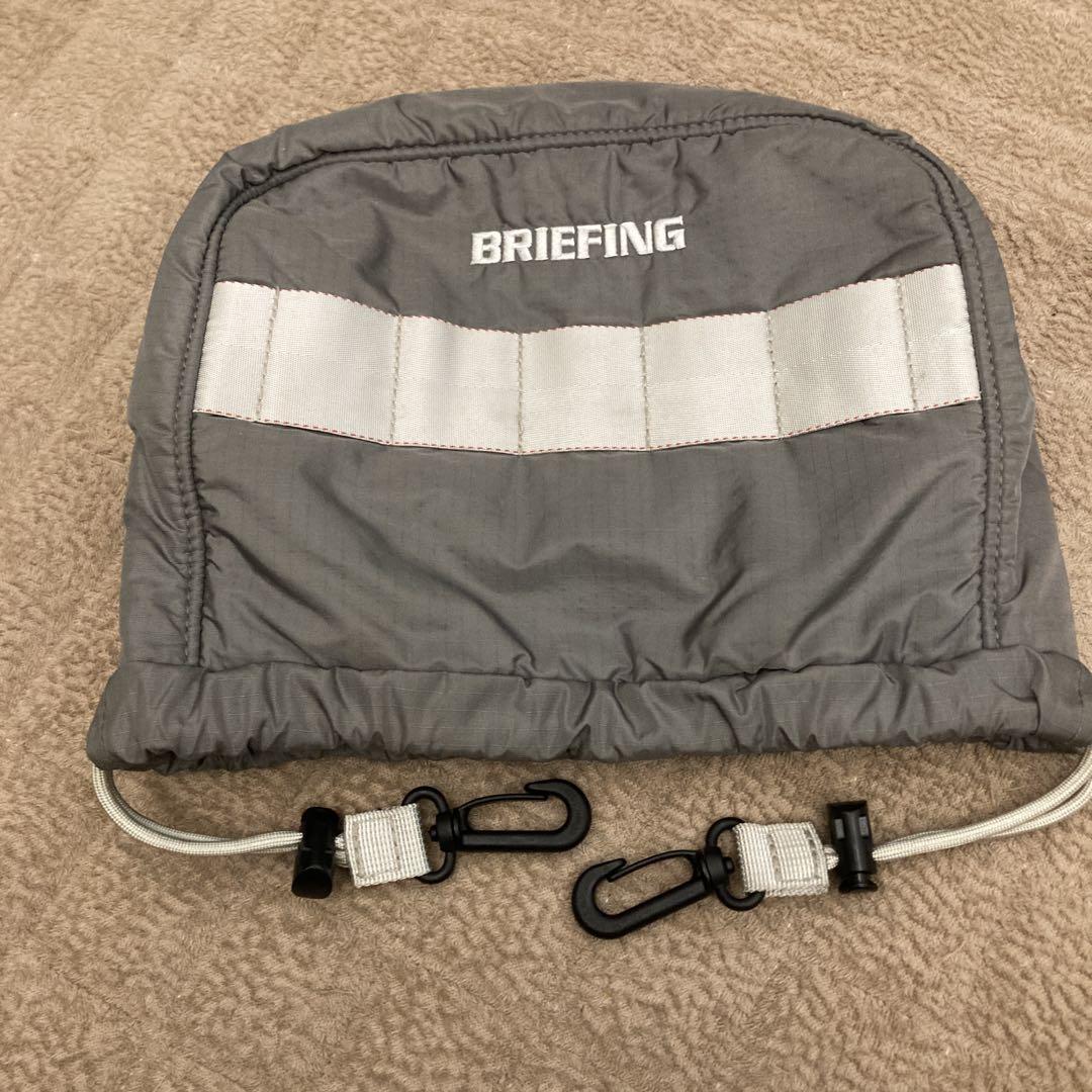 アイアンカバー　ブリーフィング　briefing グレー　ヘッドカバー　グレー