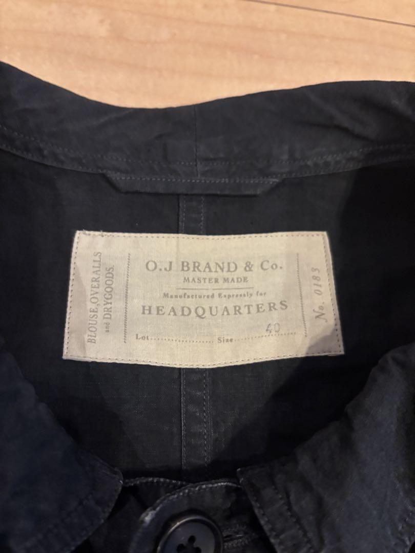 オールドジョー OLD JOE リネン カバーオール ジャケット メンズ