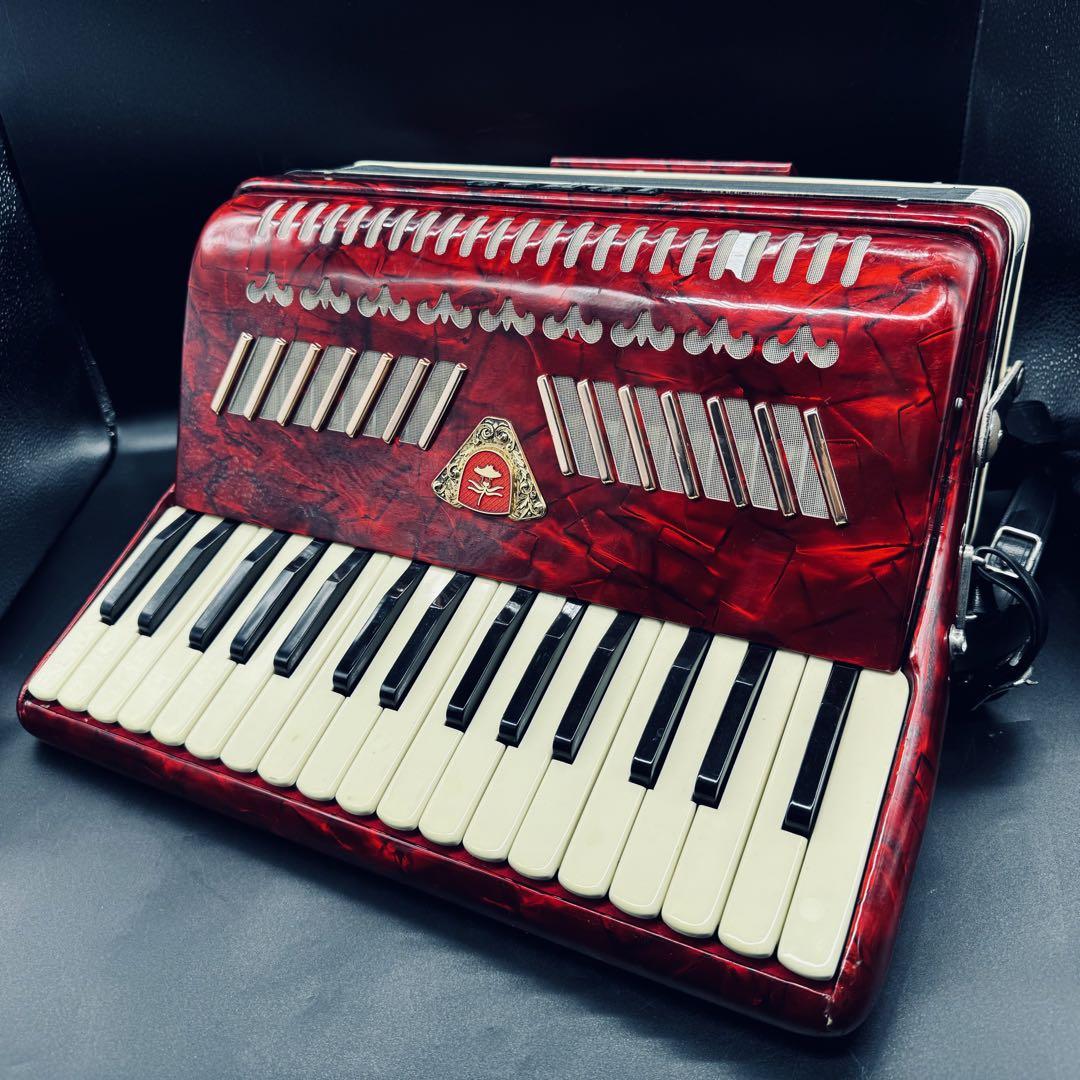 TOMBO SOPRANO トンボ ソプラノ アコーディオン  ケース付