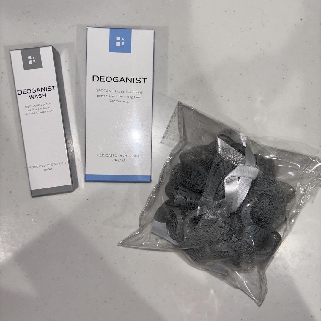 DEOGANIST クリーム&ウォッシュクリーム　セット洗顔グッズ