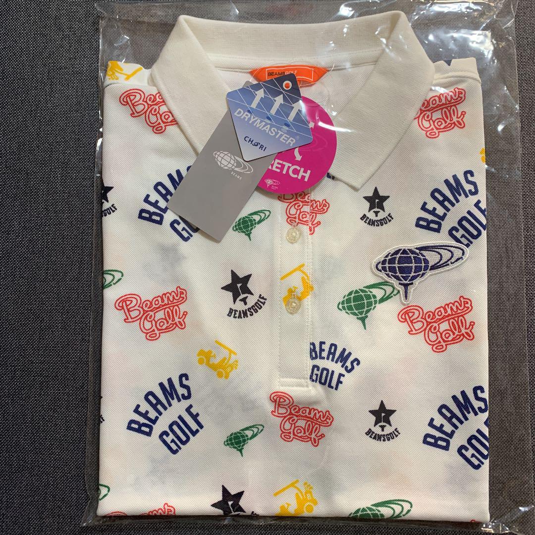 渋野日向子 全英優勝 beams golf シャツ マルチロゴ 新品 サイン
