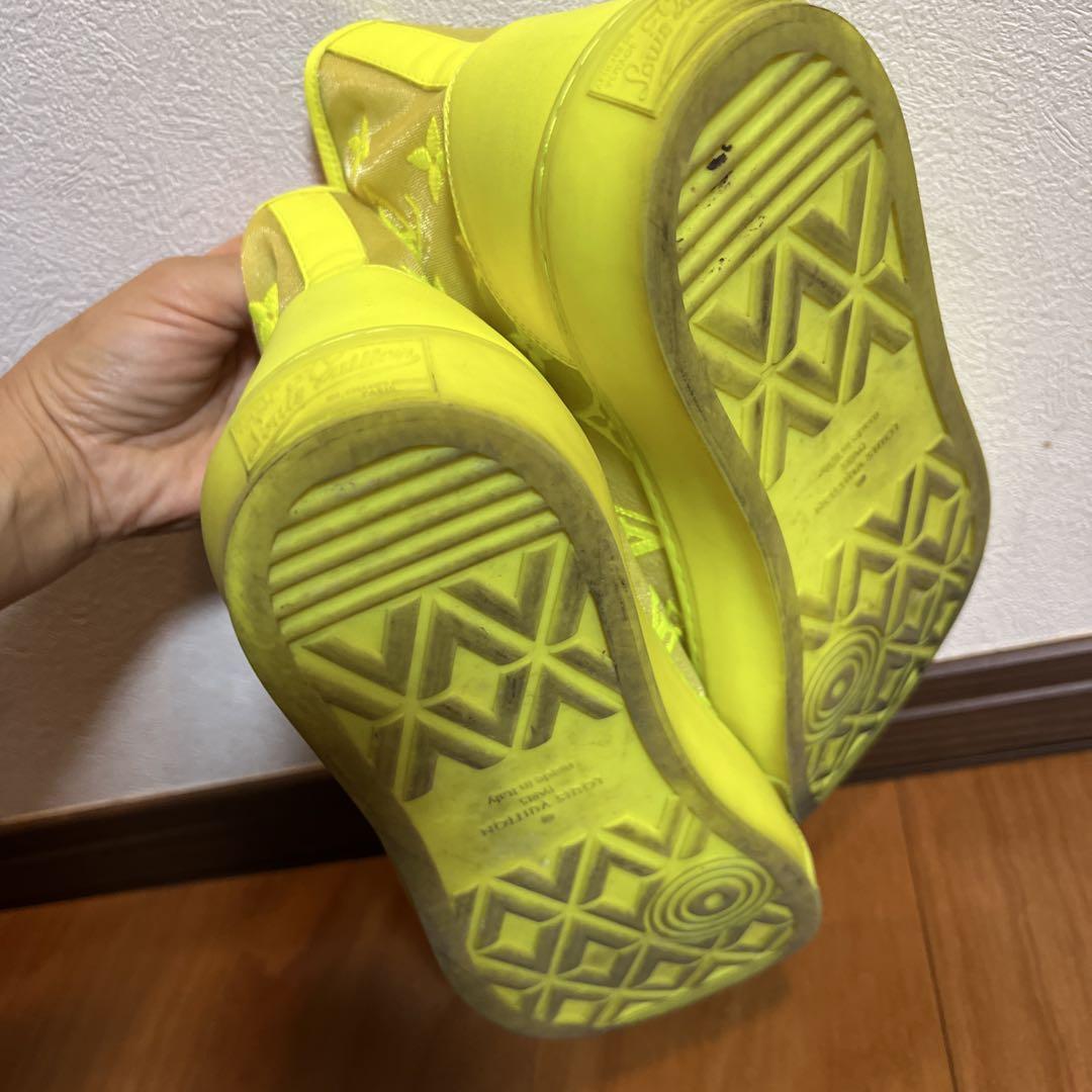 Louis Vuitton タトゥー・ライン モノグラムハイカットスニーカー