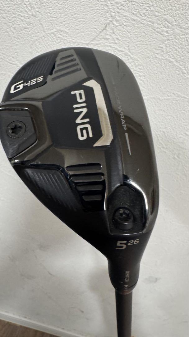 ピン G425 ユーティリティ 4番 5番 カーボンシャフト Sフレックス