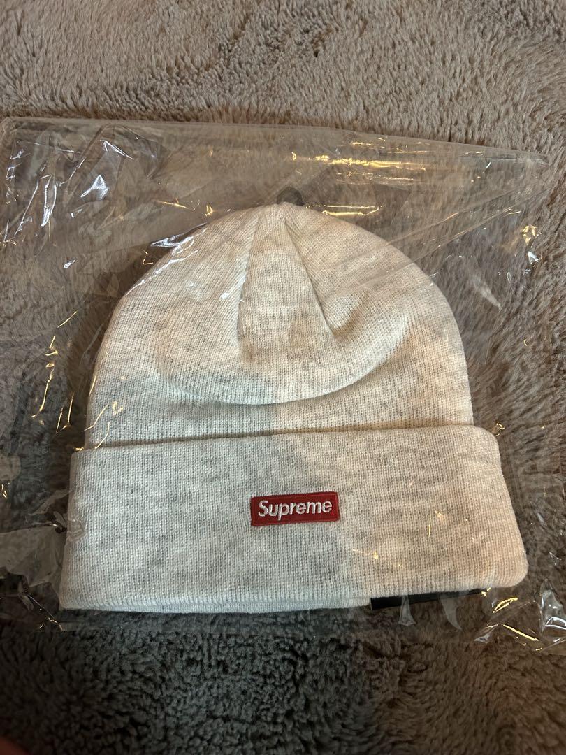 Supreme New Era S Logo Beanie グレー