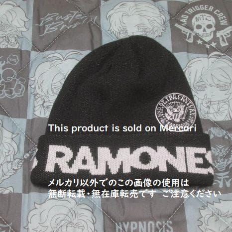 CA4LA RAMONES ニット帽 ラーモンズ カシラ