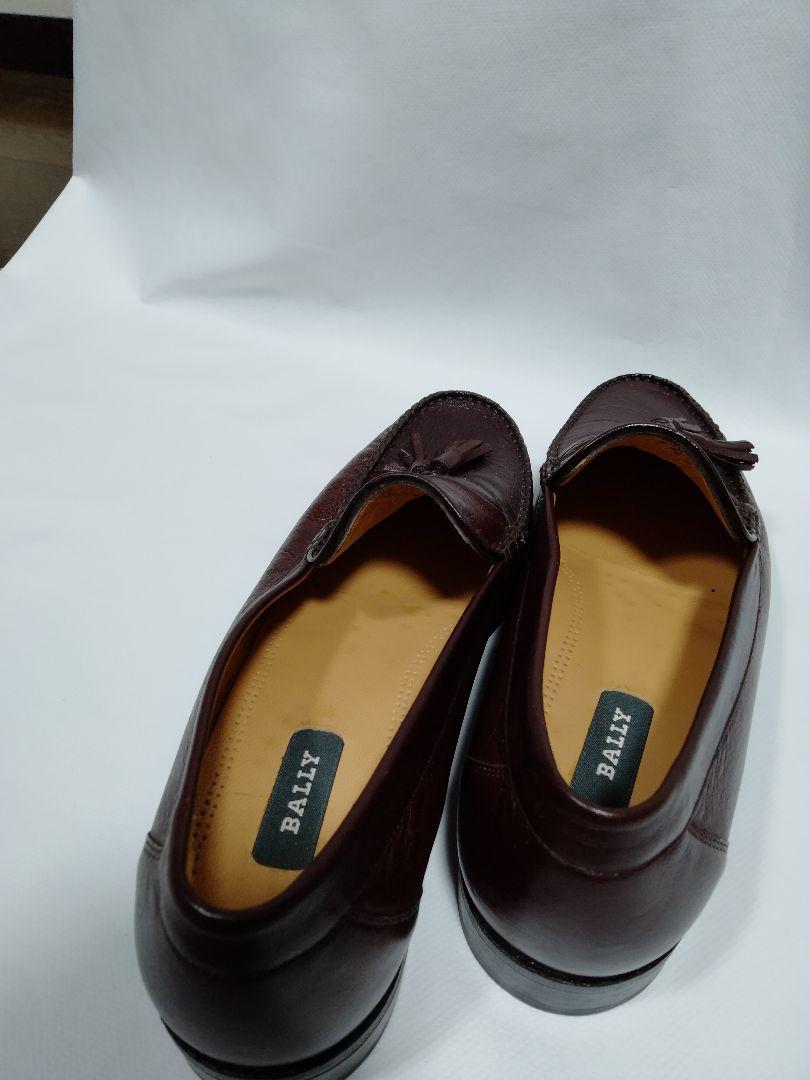 BALLY ダークワイン タッセルローファー美品