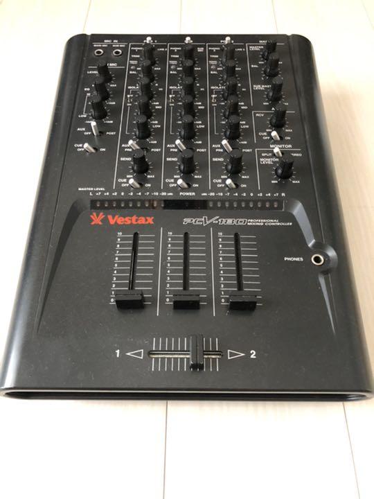 【ジャンク品】vestax pcv-180 ミキサー　アダプターなし