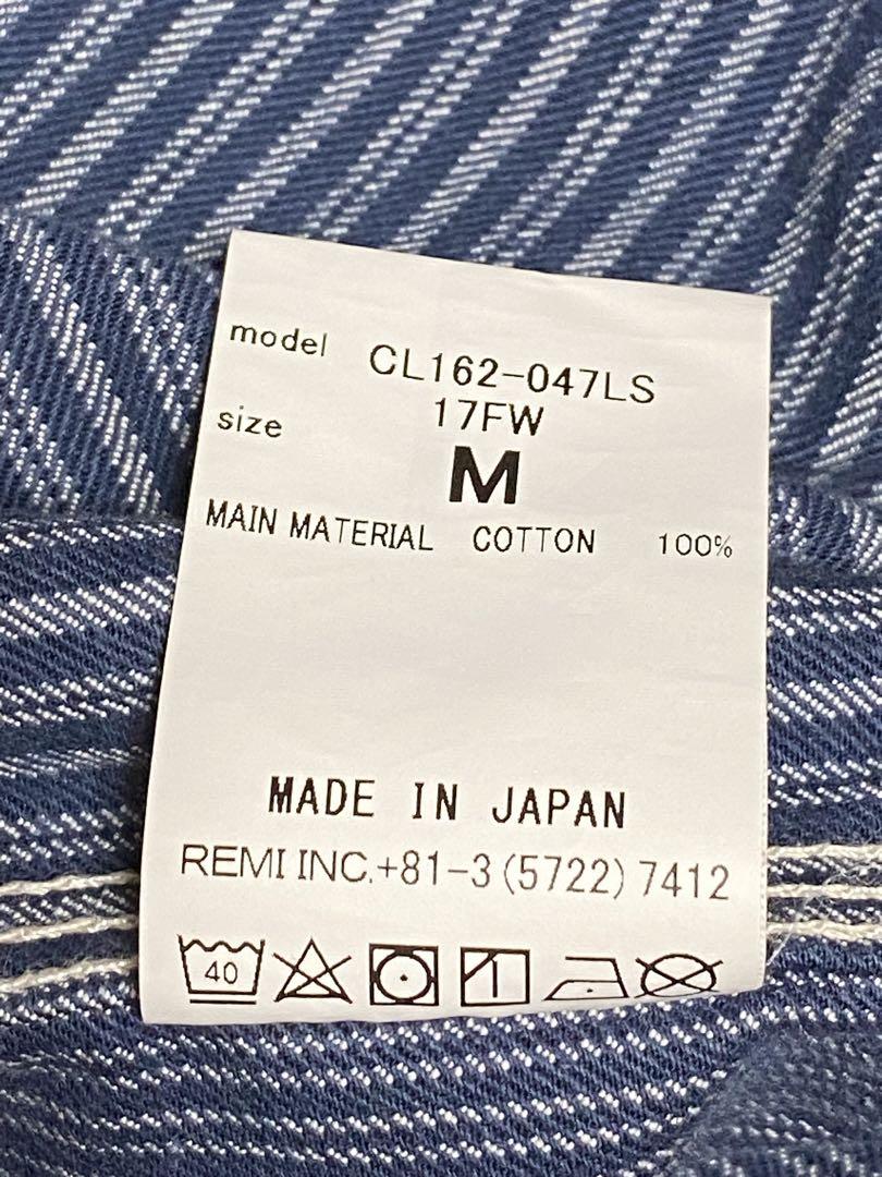 cal o line ヒッコリーデニム ジャケット 日本製