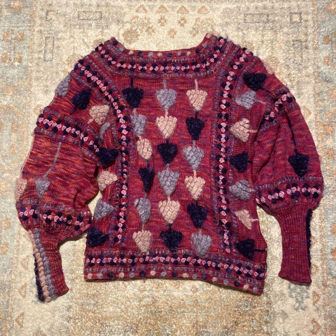 【vintage】 3Dニット
