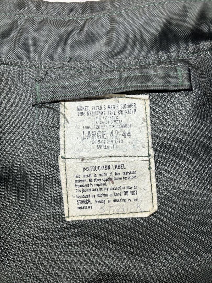 AVIREXアヴィレックス CWU-36/P 85年代
