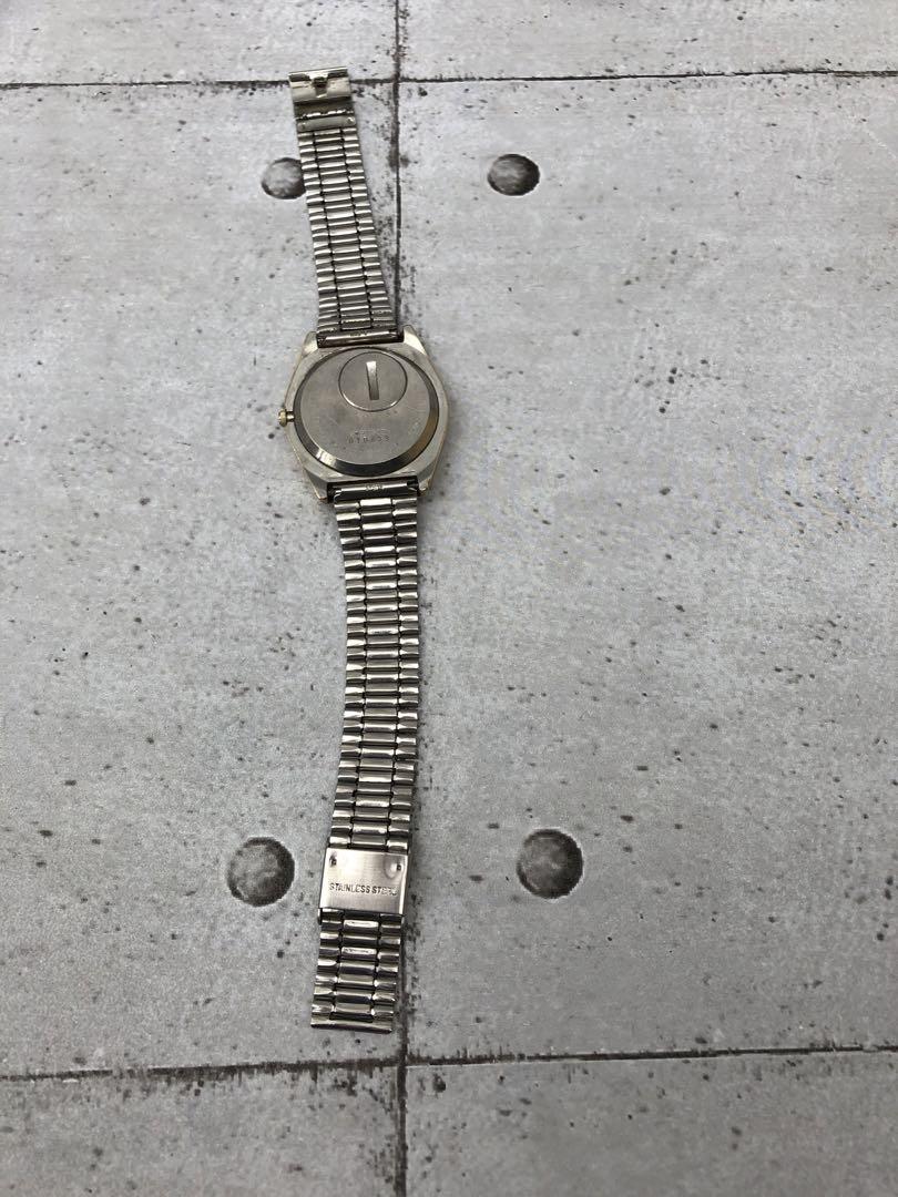 SEIKO　GRAND　QUARTZ　ゴールド　時計　稼働品(L130)