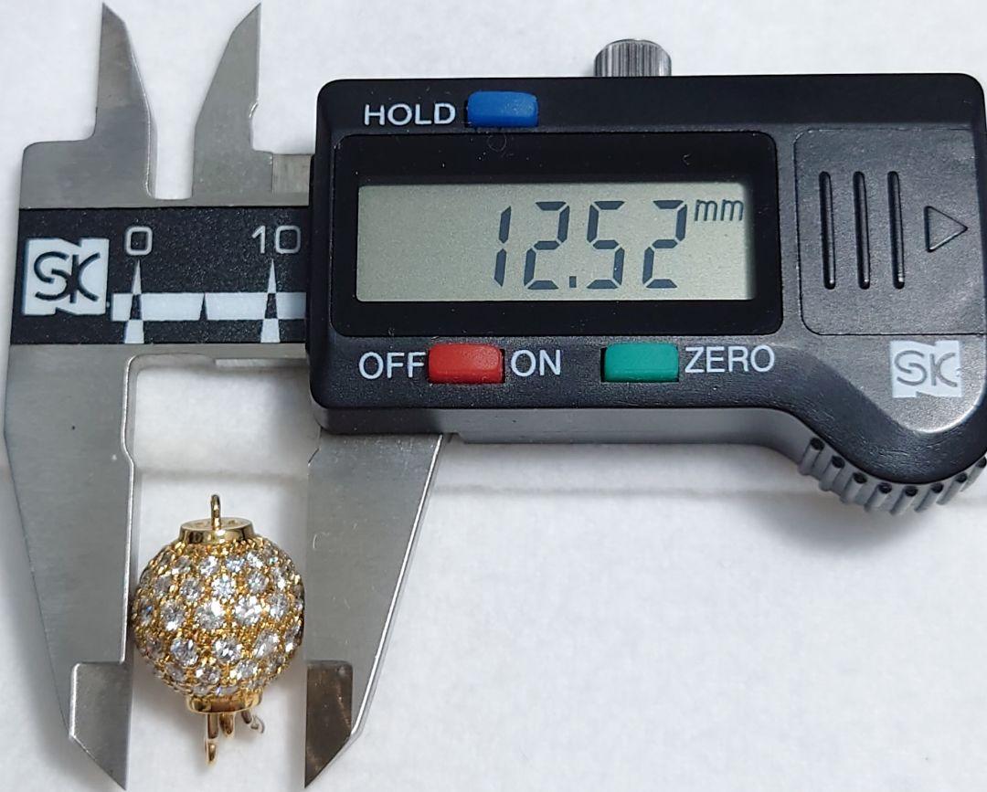 極レア！　ダイヤモンド　2.00ct クラスプ　K18 （LA-5233）