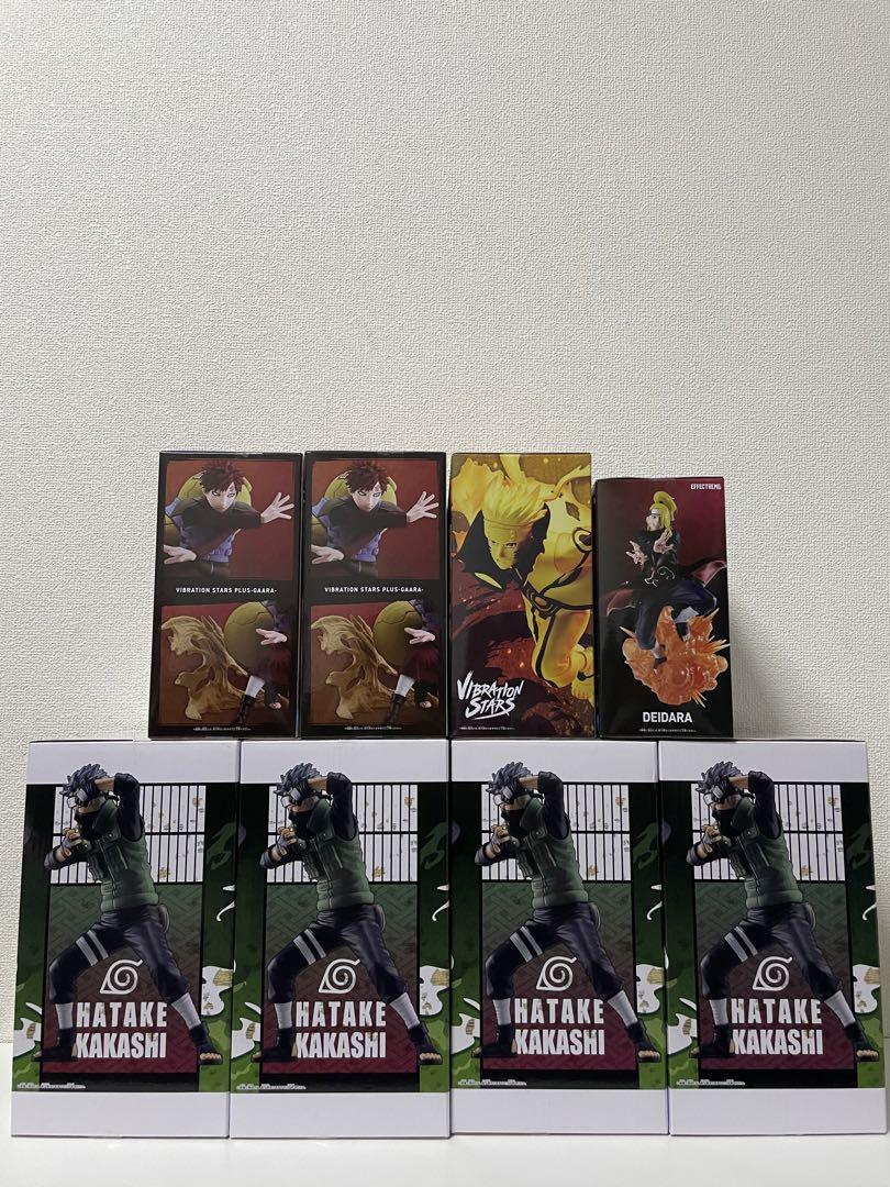 NARUTO ナルト疾風伝　ナルト　はたけカカシ　我愛羅　デイダラ　8点セット ナルト 疾風伝 うずまきナルト はたけカカシ 我愛羅 うちは