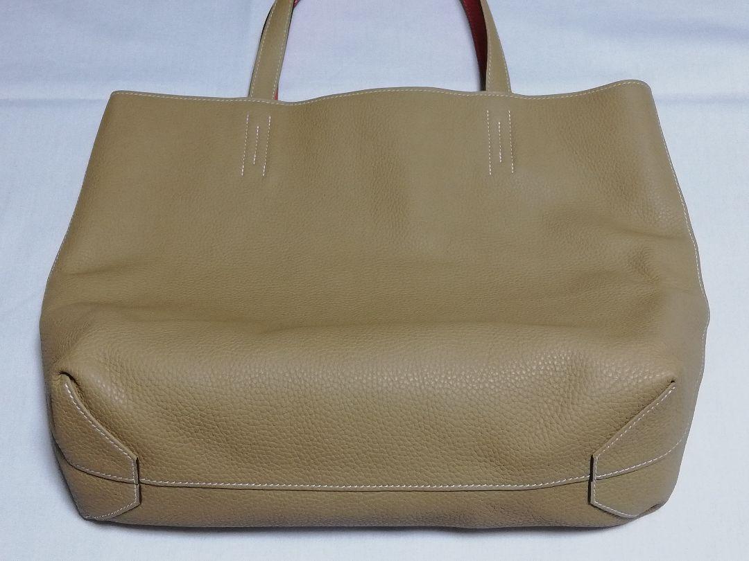 ①HERMES エルメス ドゥブル サンス センス 45 トートバッグ トリヨン