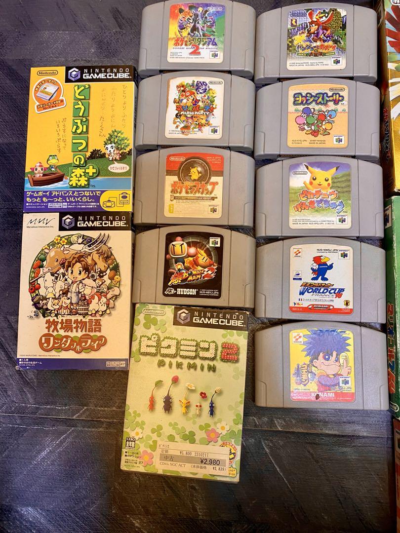 ジャンク現状渡し】ニンテンドー64 ゲームキューブ 本体 ソフト