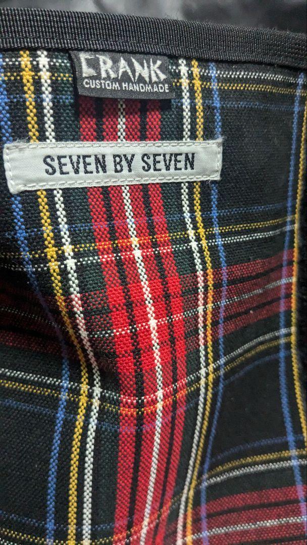 seven by seven×crank　メッセンジャーバッグ　ハンドメイド
