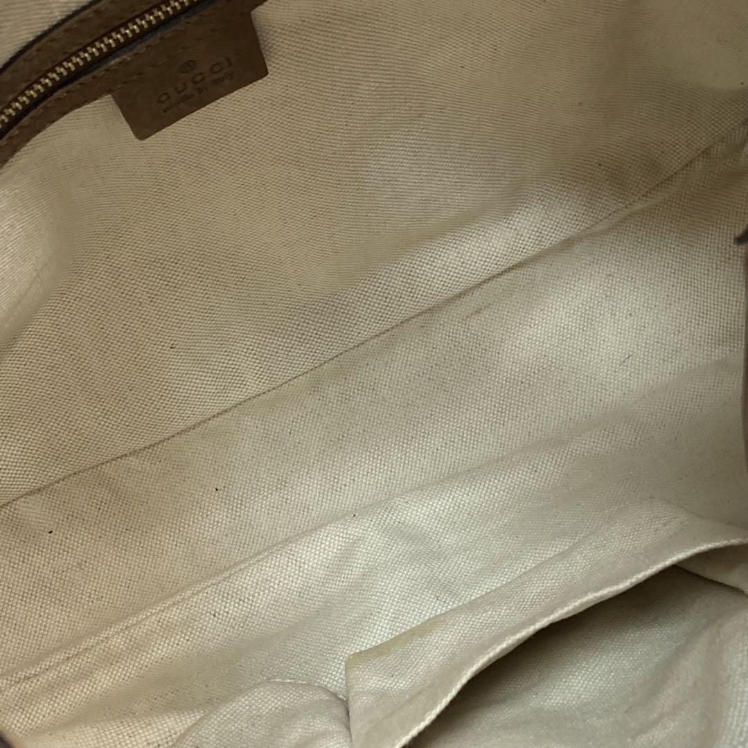 極美品✨グッチ ニュージャッキー 2way ショルダーバッグ  レザー ブラウン
