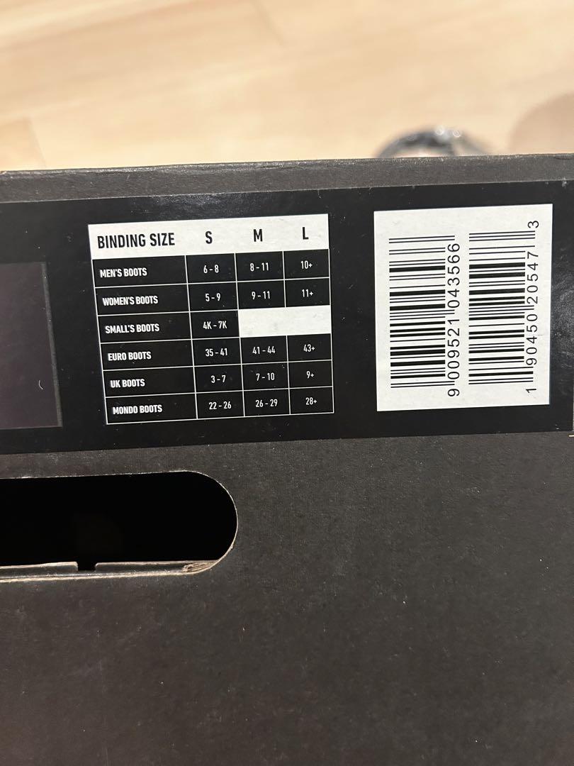 新品BURTON GENESIS X EST Mサイズバートンジェネシスエックス