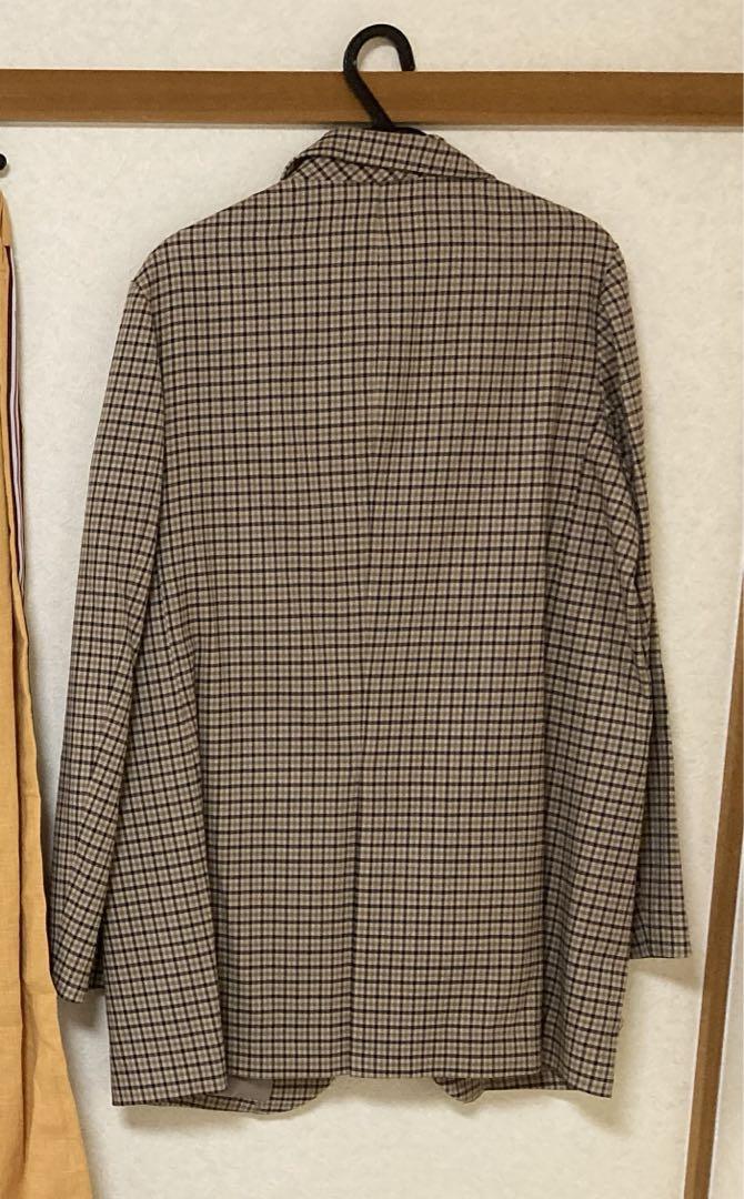 ミューニック　ジャケット　チェック ミューニック ジャケット チェック - メルカリ