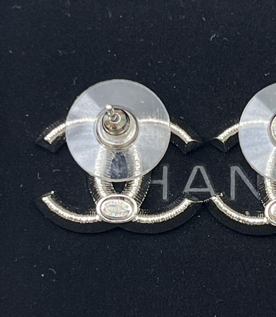 CHANEL シャネル CCロゴ クリスタル ピアス