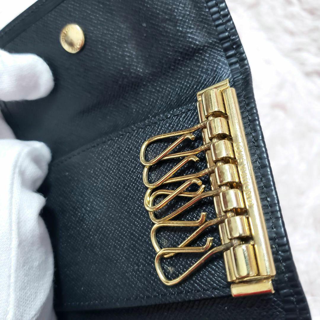 LOUIS VUITTON ルイヴィトン エピ キーケース6連 ブラック
