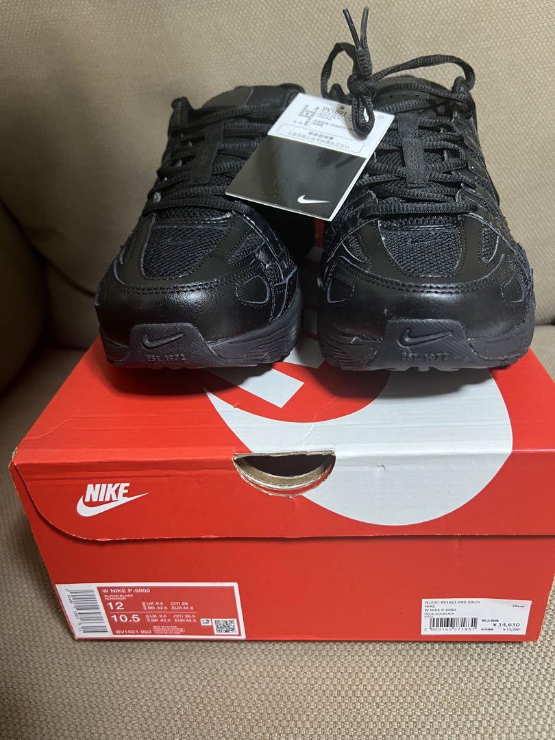★NIKE★NIKE (W) P-6000 TRIPLE BLACK★送料・関税込★ Nike P-6000 Premium Triple Black