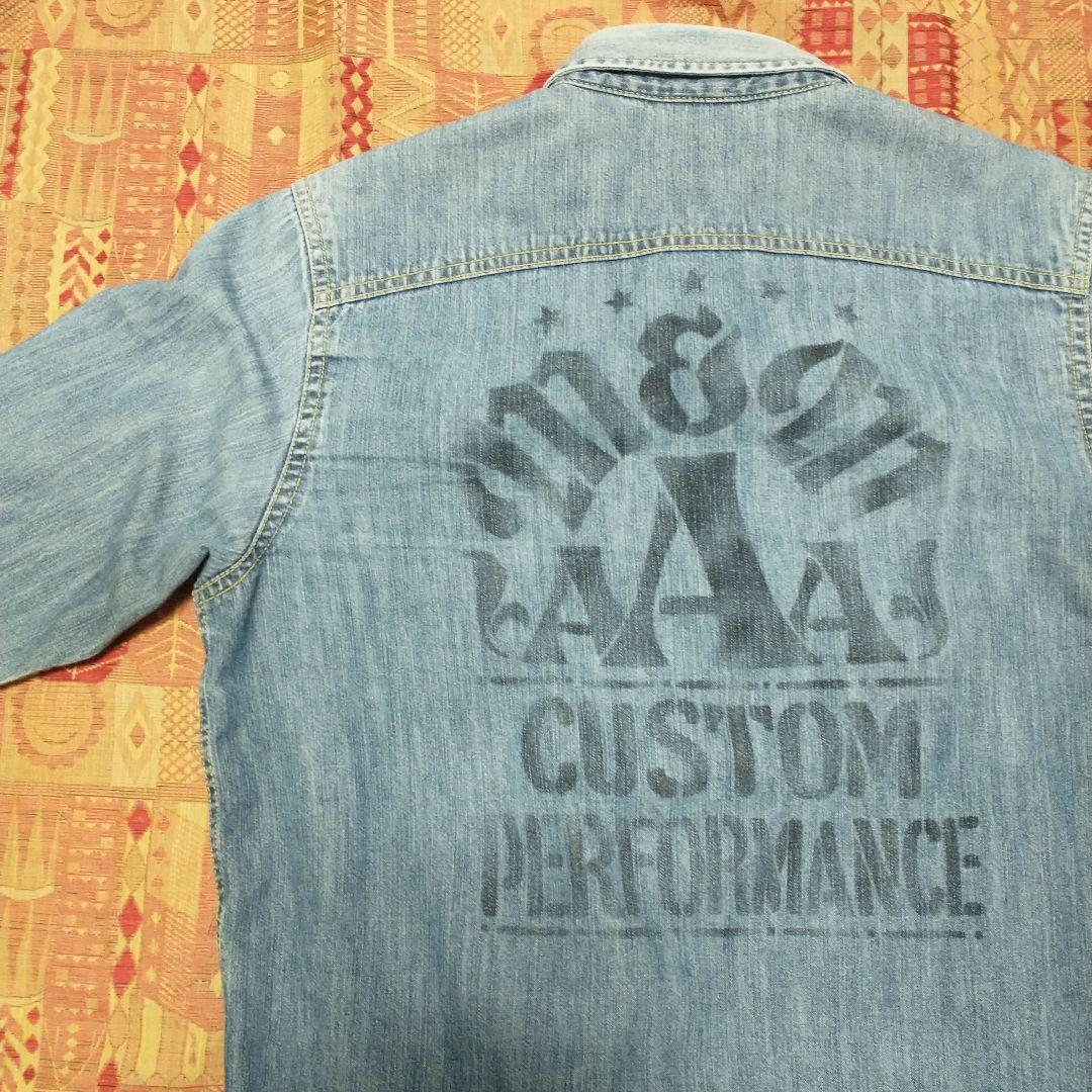 M&M CUSTOM PERFORMANCE DENIM WORK SHIRT